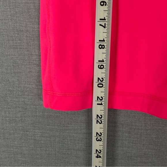 Lululemon Pink Tank Top with Ruched Chest Sz 6 Y Back - Picture 8 of 8